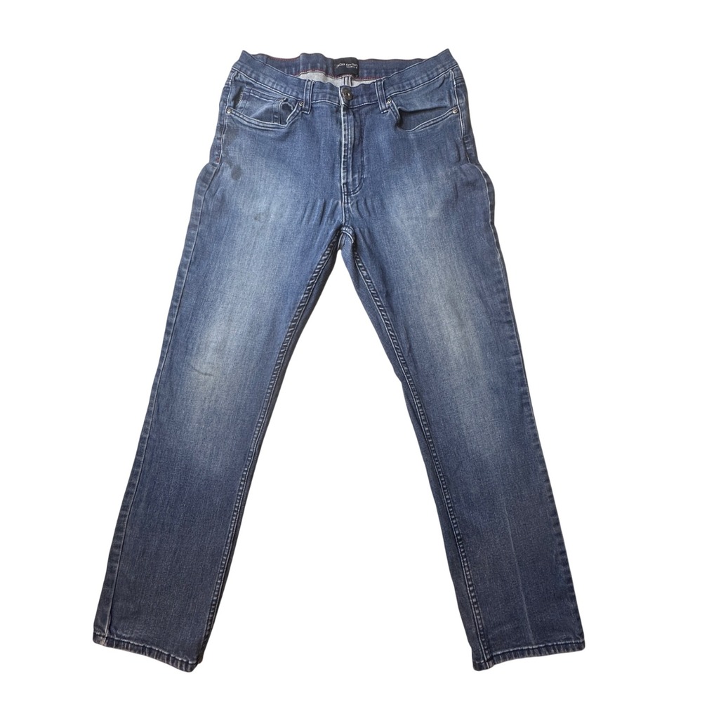Jachs New York Jeans Mens 34x30 (32x28) Tribeca Blue Stretch Medium Wash Denim